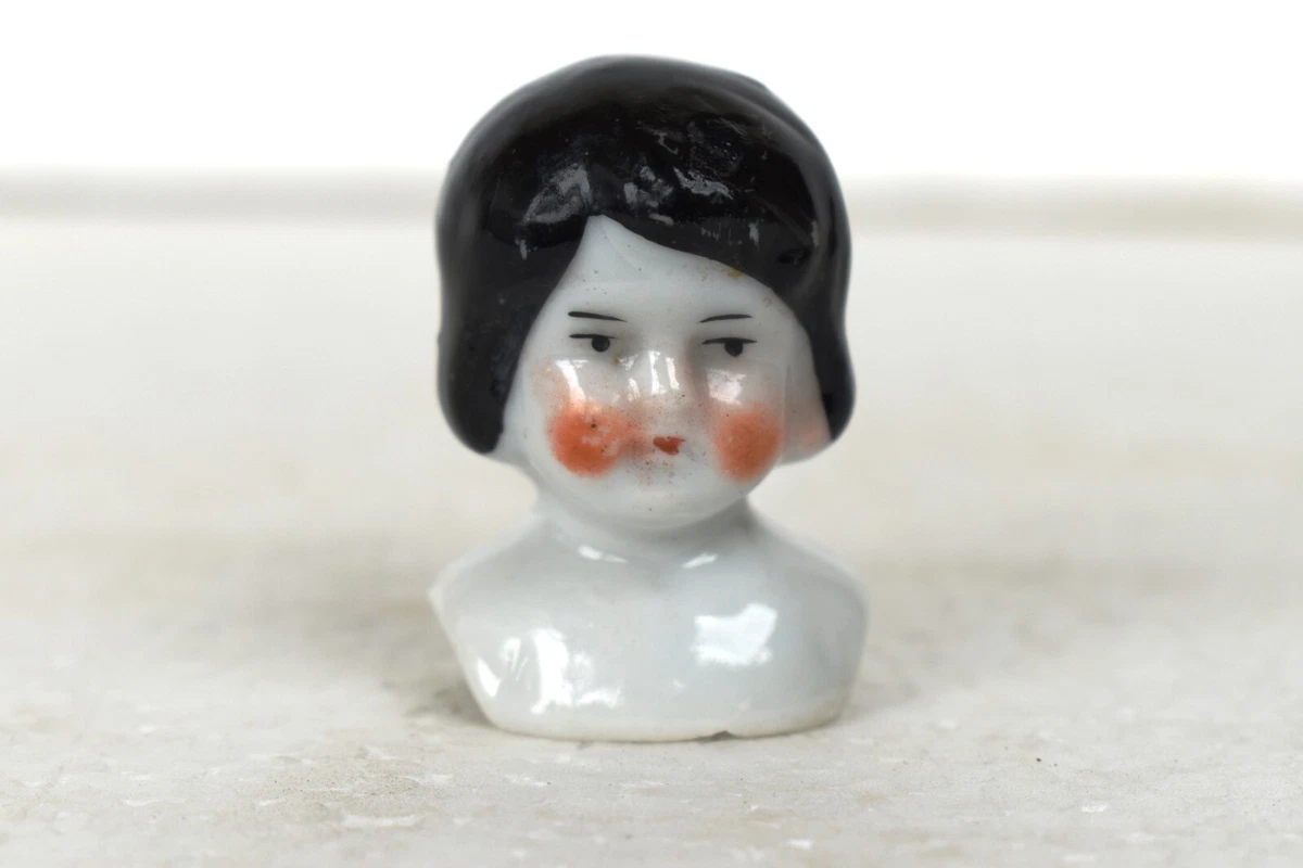 Small porcelain sales doll heads