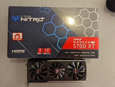 SAPPHIRE Radeon NITRO+ RX 5700 XT 8GB GDDR6 Graphics Card (11293
