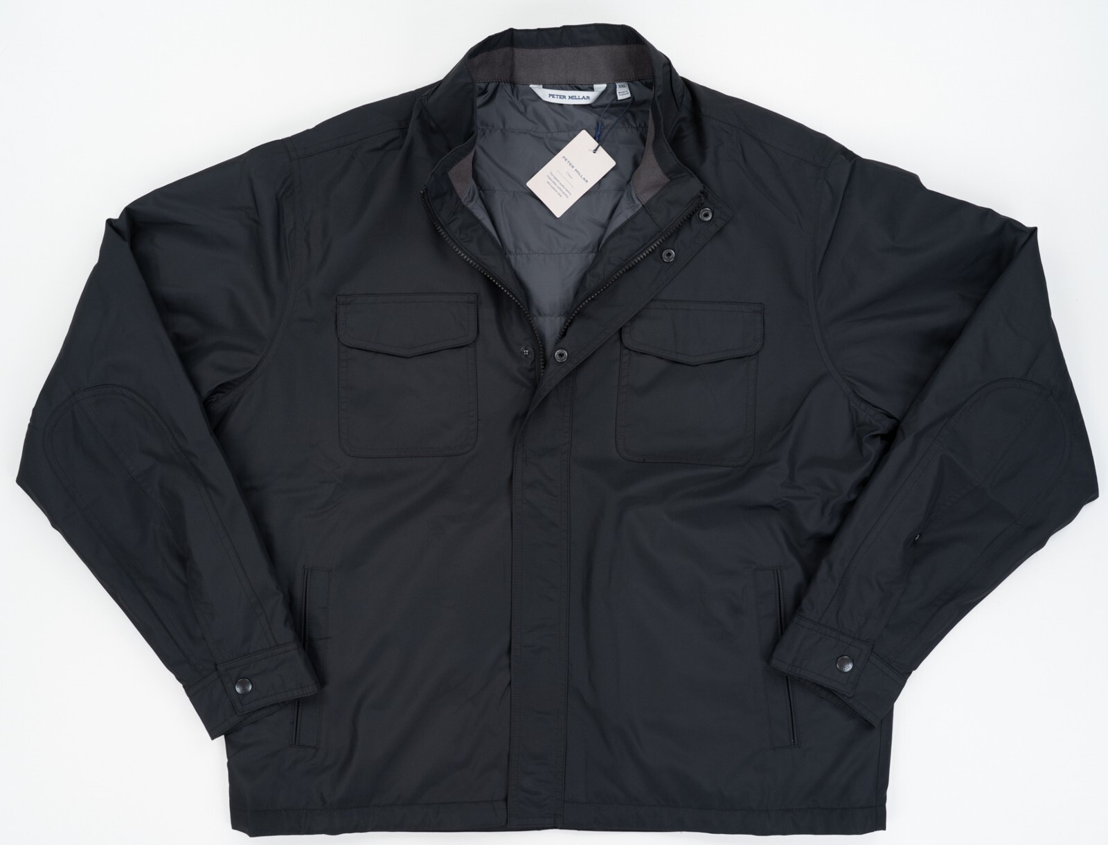 Черная верхняя одежда PETER MILLAR Norfolk легкая водостойкая куртка XXL 32490₽