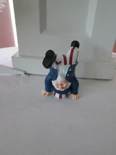 3.5" Whimsical Patriotic Uncle Sam Shelf Sitter Figurine, 4th of July New St SOH
