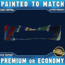 NEW Painted To Match Front Bumper Replacement for 2021-2024 Toyota Camry LE XLE