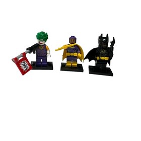 Lego Minifigures Batman Joker Batgirl from Notorious Lowrider Set 70906