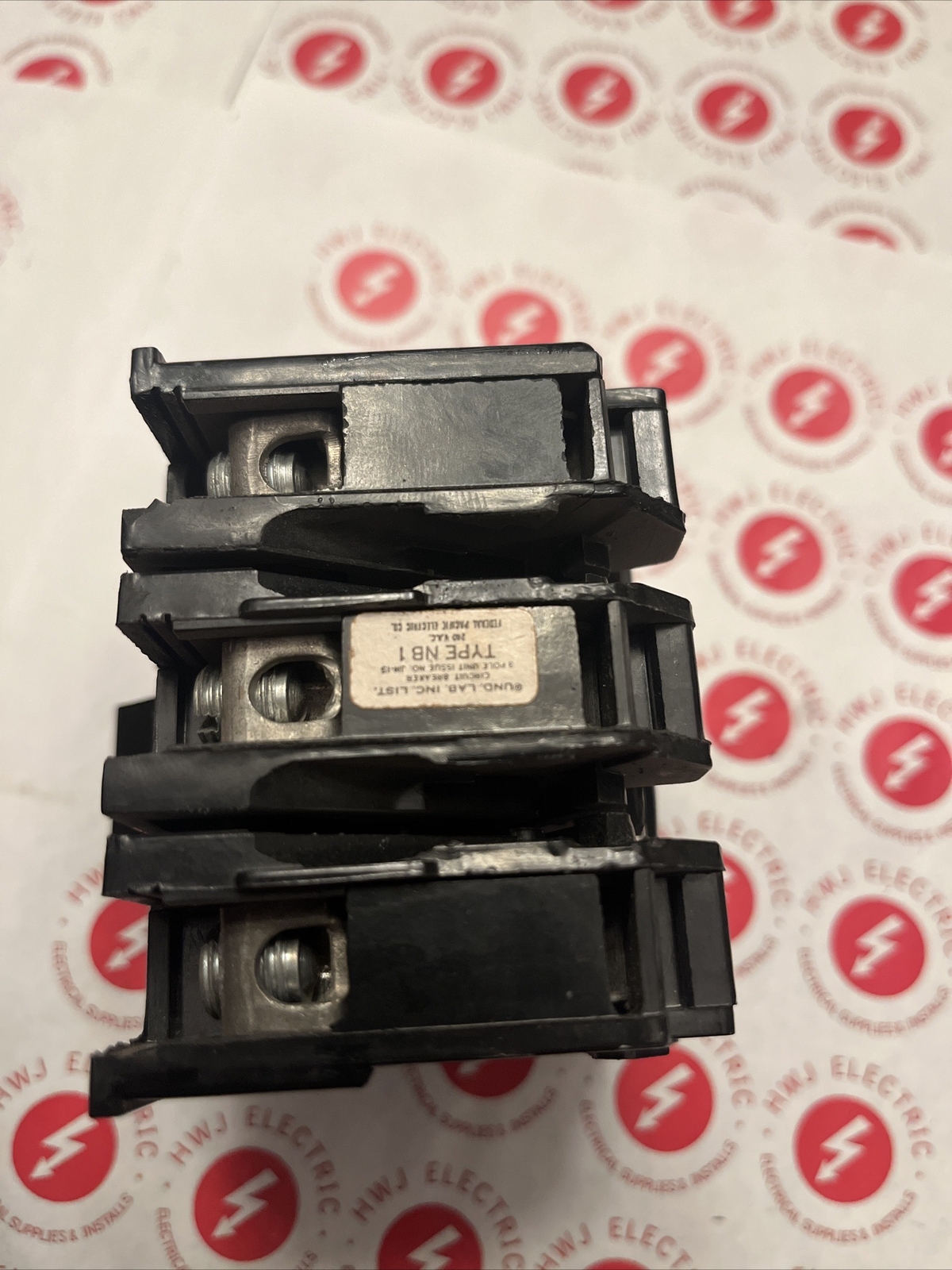 FEDERAL PACIFIC FPE NB320 3 POLE 20 AMP CIRCUIT BREAKER BOLT IN NB TESTED