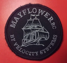 MAYFLOWER RC BY VELOCITY SYSTEMS morale Patch SHOT-SHOW fabric H&L black