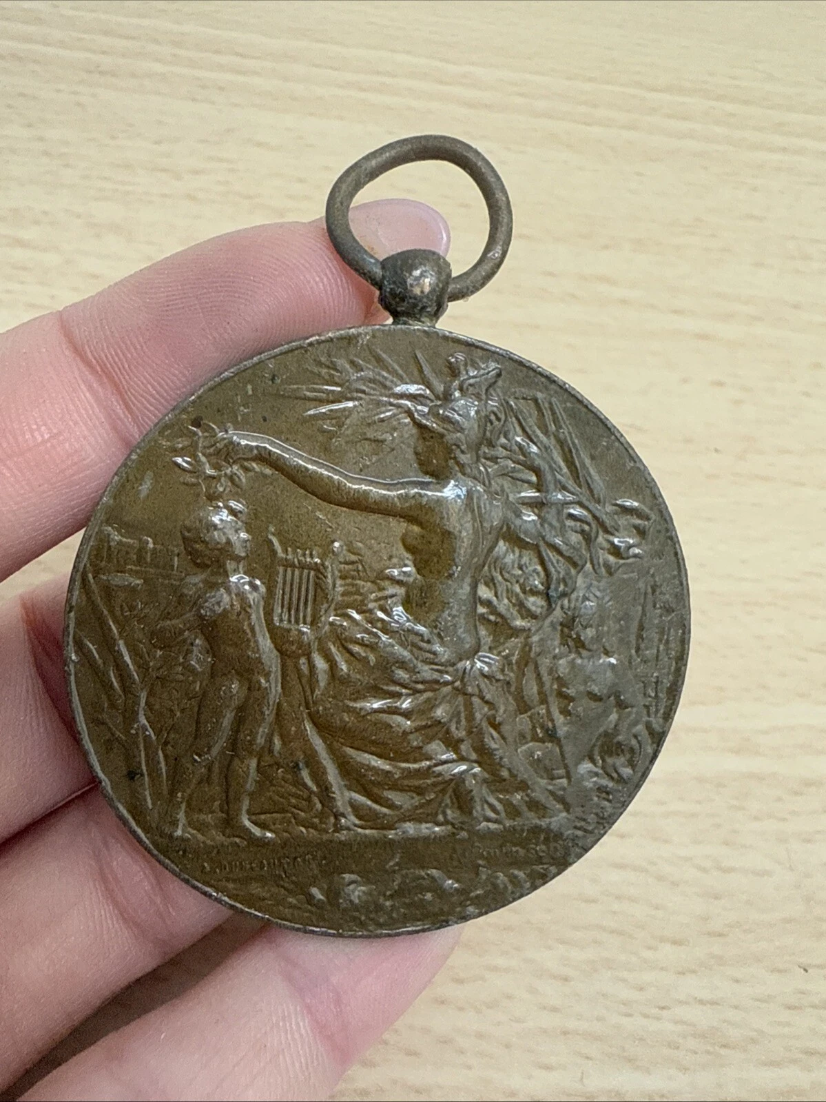 Médaille Ville De Grenoble Concours International De Musique Des 13 14 Août 1893