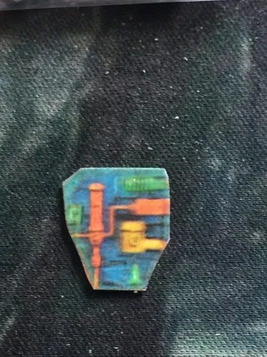 REPRO 1986 B.A.T.S Non-Lenticular Chest Decal Cobra GI Joe Replacement