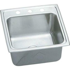 Elkay DLRQ1919103 Gourmet Kitchen Sink Stainless Steel