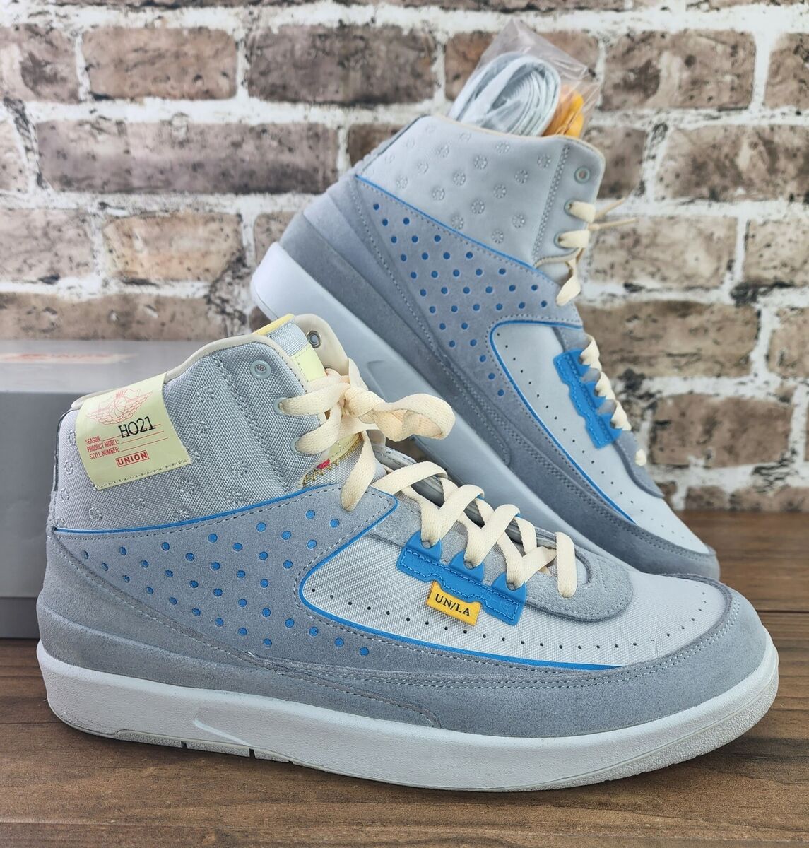 Nike airjordan 2 Retro UNION Grey Fog 28