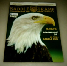 SADDLE TRAMP MAGAZINE   March/April 2009 HARLEY BIKER LIFESTYLE