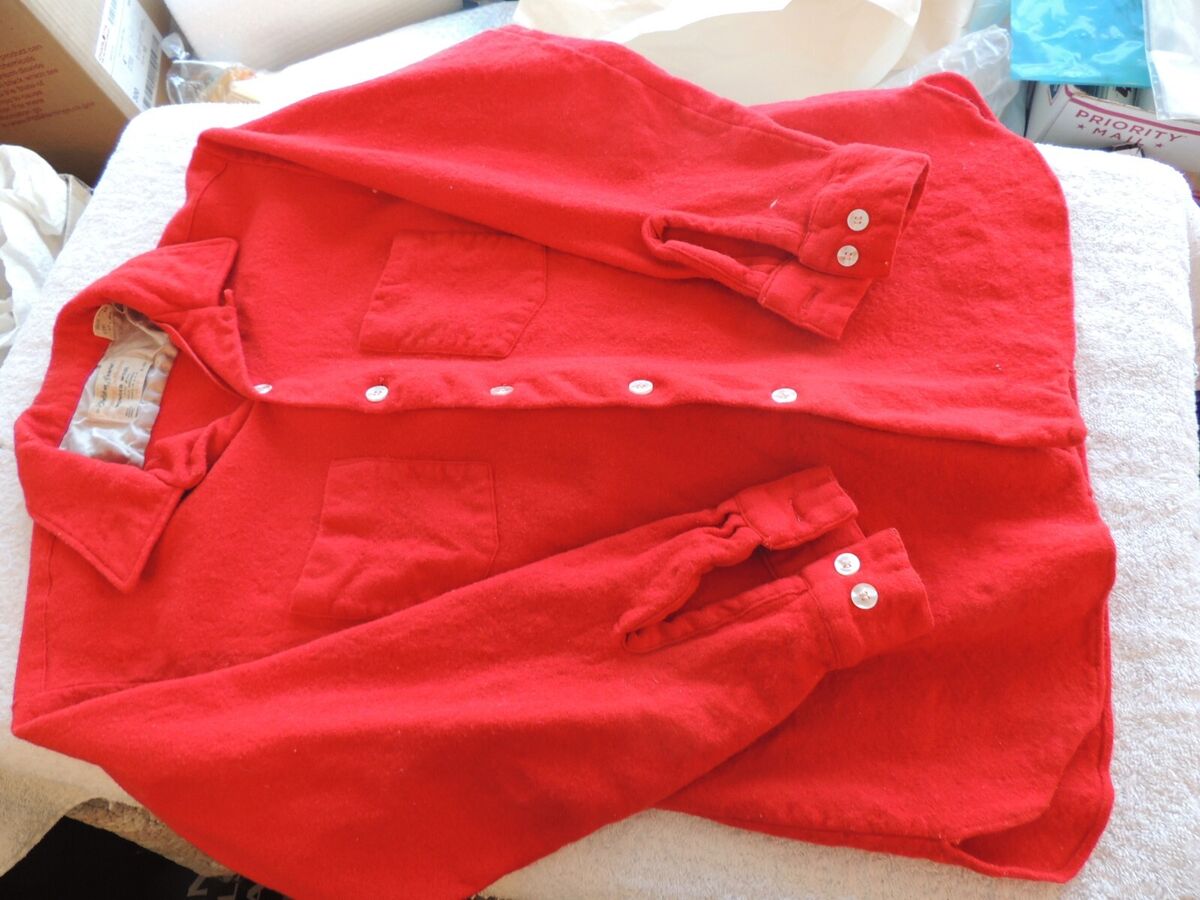 Vintage 50's or 60's Golden ARROW, wonder wool shirt small Vintage 50's or 60's Golden ARROW, wonder wool shirt small