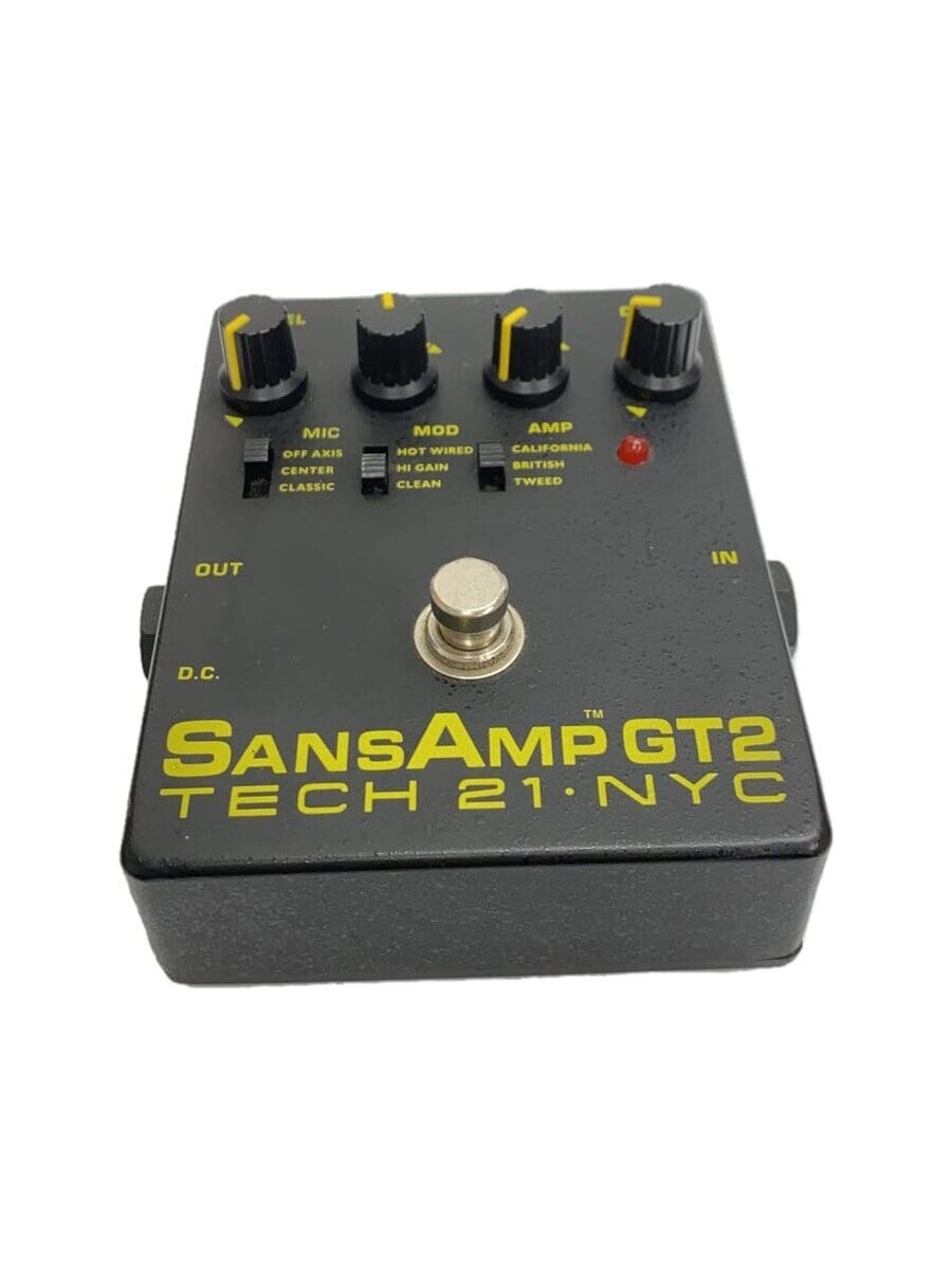 TECH 21 SANSAMP GT2 Black NYC - Analog Effector for Electric TECH 21 SANSAMP GT2 Black NYC - Analog Effector for Electric