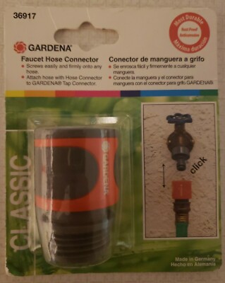 Gardena Classic 36917 5/8 & 1/2 in. Nylon/ABS  Threaded Female Hose Connector