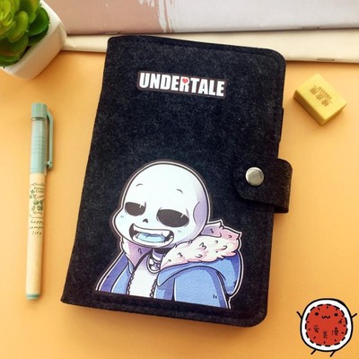 Anime Undertale Sans Journal Memo Notebook Diary Workbooks Study Work Gift#02