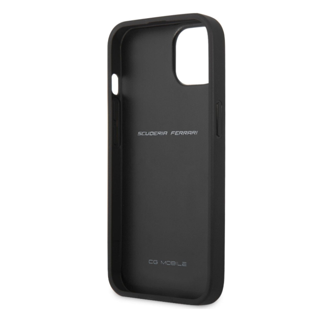 Custodia rigida in silicone iPhone 11 Colore Nero - Ferrari Official