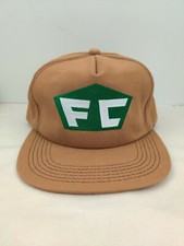 Vintage K Products USA MADE FC Farm Co Op Seed Trucker Hat Snapback Cap NOS NWOT