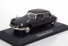 CITROEN DS 19 1962 GENERAL CHARLES DE GAULLE BLACK EDITIONS ATLAS 2696602 1/43