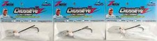 3    Z-MAN CROSSEYEZ CHATTERBAIT 1/2OZ CBCE12-01 PEARL GHOST