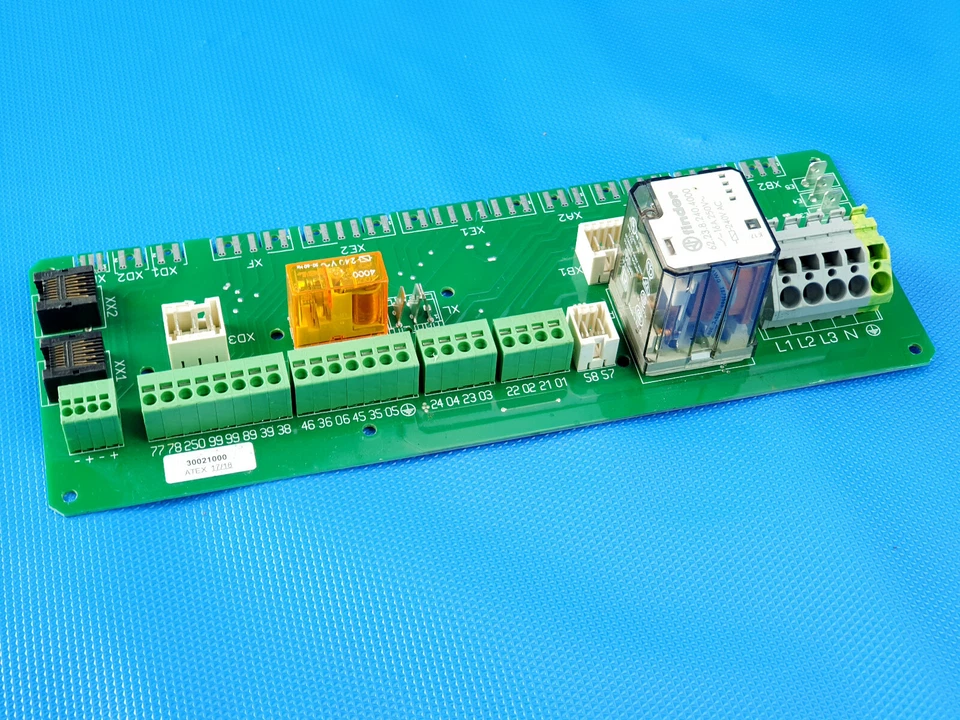 PCB Power Relay Module Board 30021000  16076.01.86.2  w Finder 62.23.8.240.4000 - Image 2 of 4