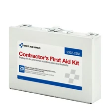 Pac-Kit by Contractor's First Aid Kit, Metal Case, 3.61 Pound