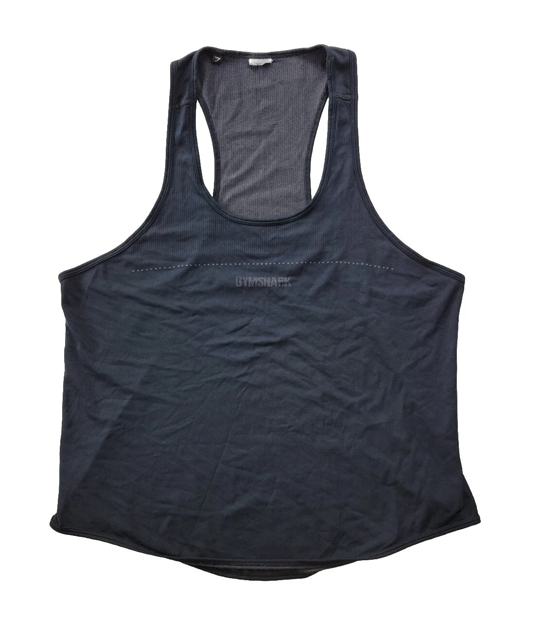 gymshark athletic performance knit vented lightweight tank-top