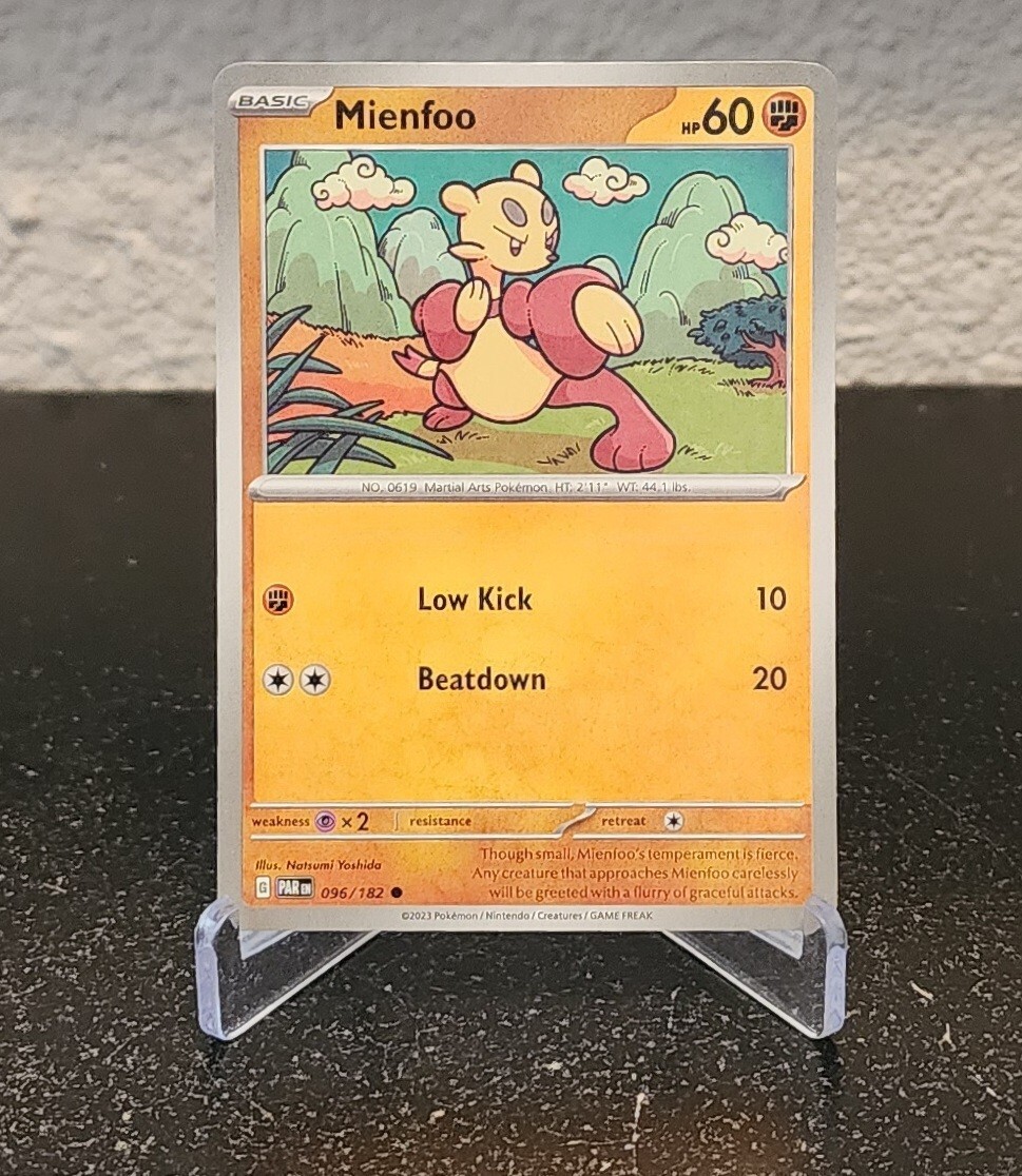 Mienfoo 096/182 2023 Pokémon Card 