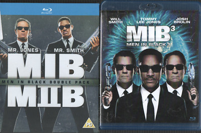 Men in Black 1 + 2 + 3 - Will Smith, Tommy Lee Jones - 3 Blu-ray