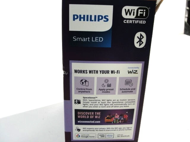 Philips 40w Equivalent 3.8BA11 Wi-Fi LED App or Voice Control Candela Light Bulb - Image 2 of 3