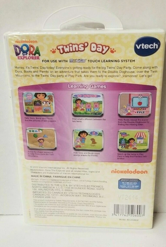 Vtech MobiGo - Bundle with three games (Dora, Jake, and Thomas & Friends) NEW - Image 2 of 4