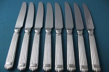8 Dinner Knives Hollow Wallace CHARDONNAY / ESPRIT Stainless China 9 3/8"