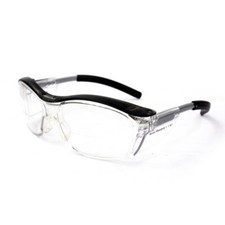 3M Nuvo Reader Clear Lens Gray Frame Safety Glasses - 1.5, 2.0, 2.5 