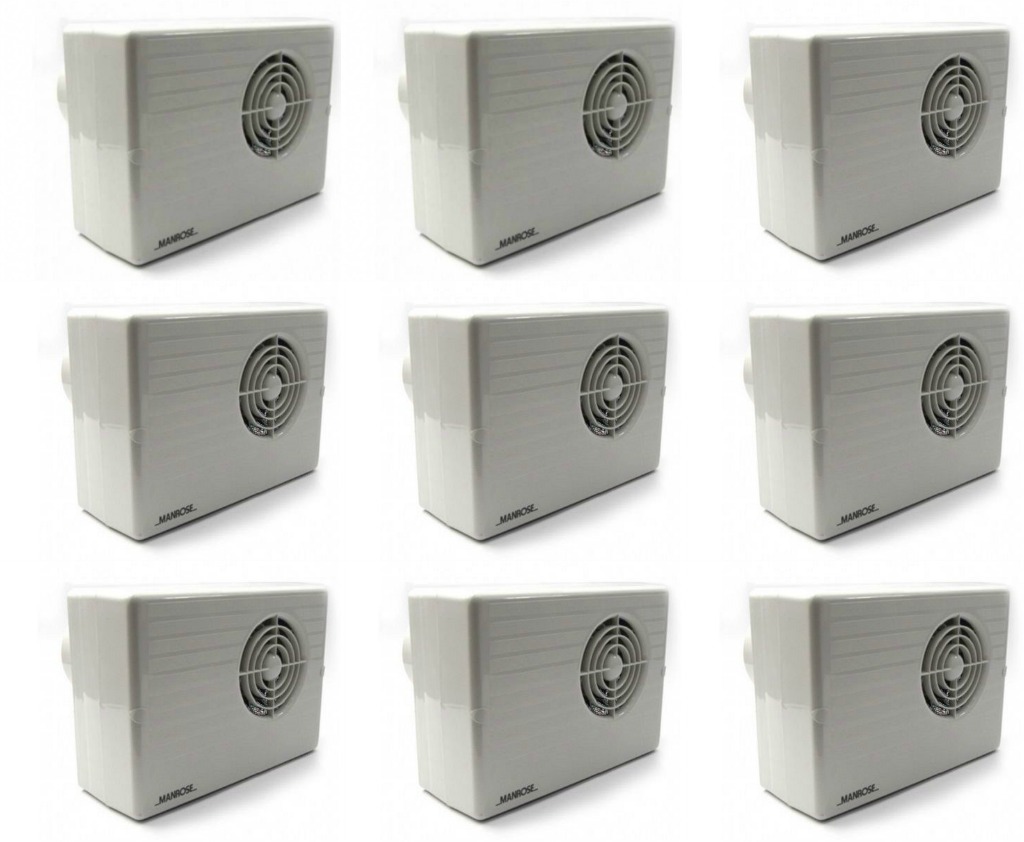 4 x Manrose CF200T Centrifugal Bathroom Extractor Fans with run on Timer - 4"" - Image 11