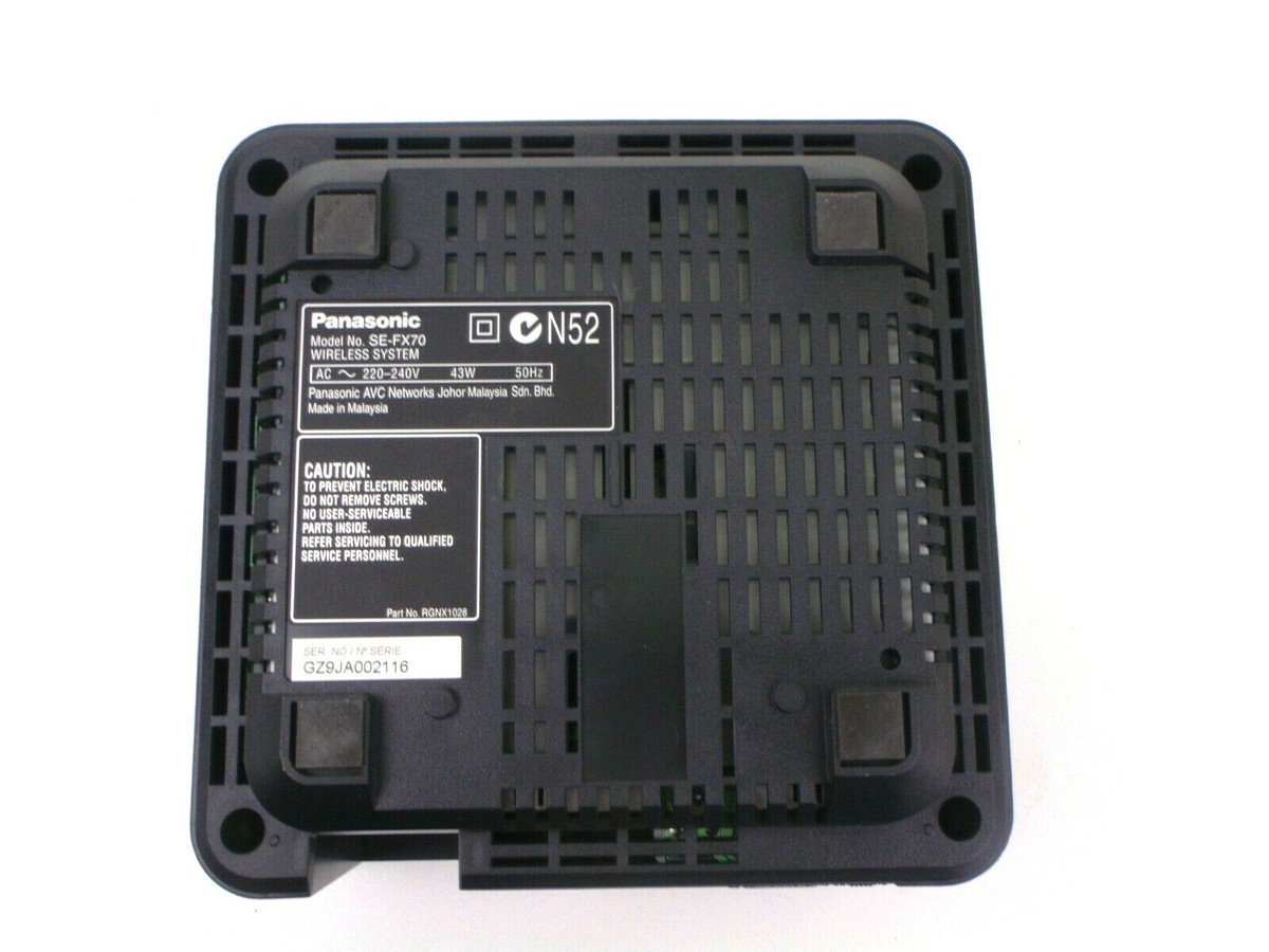 PANASONIC SE-FX70 WIRELESS TRANSCEIVER MODULE FOR WIRELESS REAR
