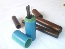 NÄHEN STICKEREI 3 ALTE NADELHALTER