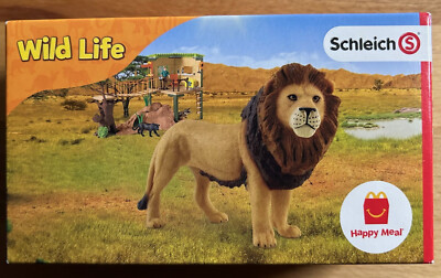 Schleich: Löwe 06- Mc Donalds Happy Meal 2021 Wild Life orginal verpackt - neu!