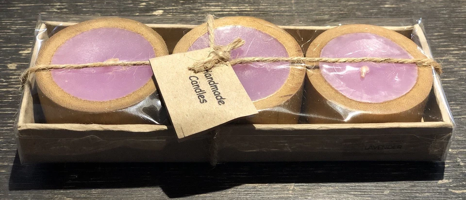 10 Packs of Floating Bamboo Candles - Image 2 of 4