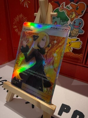 Cynthia Full Art Custom "Waifu" Pokemon Trainer Card - Holofoil, Altered Art (Goddess Story, English)