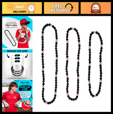 Sparkly Rhinestone Baseball Necklace for Boys Teens - Elastic Sports Jewelry,