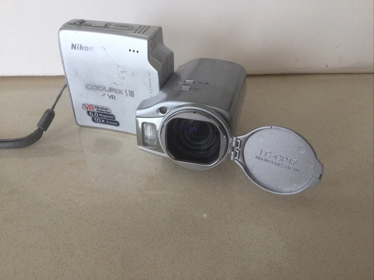 動作良好 Nikon COOLPIX S10 VR シルバー Nikon COOLPIX S10 6.0MP Digital Camera - Silver for sale online | eBay
