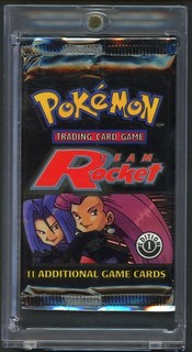Pokemon Card SEALED 1st Edition Team Rocket Booster Pack Jessie & James Artwork