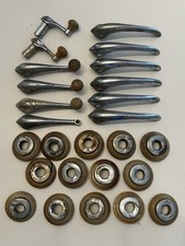 Lot Of 26 - 1941 42-48 Ford Mercury Car Window Crank Handle Bezel Escutcheon
