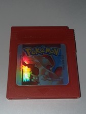 Replacement holographic Pokemon Red label