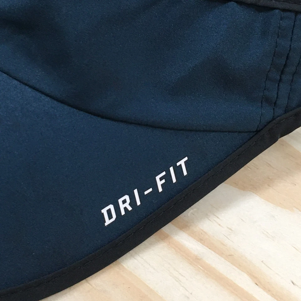 Nike Featherlight Visor Hat Womens Blue One Size Curved Brim Embroidered Logo - Image 4 of 4