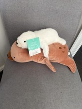 Weighted Plush Seal Mommy And Baby  Pillowfort NWT Sensory