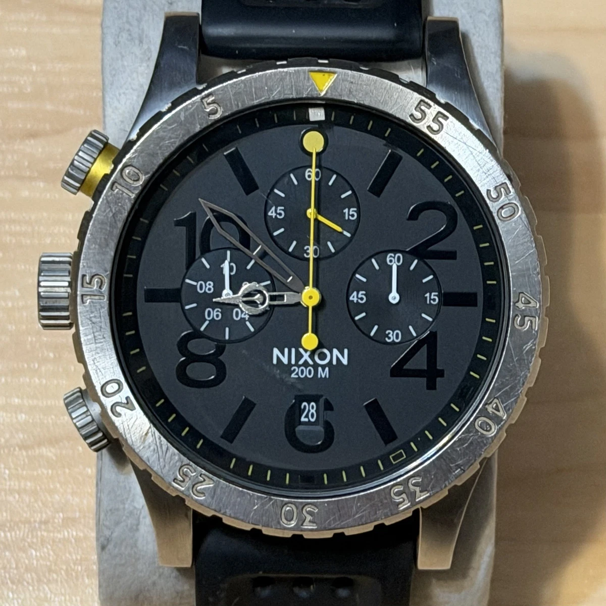Nixon Stainless Steel 200 m (20 ATM) Water Resistance Wristwatches 