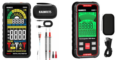 3-in-1 Rechargeable Smart Multimeter & EMF Detector Handheld Meter