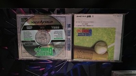 Japanese Sega Saturn PS1 Import Game Lot Parlor Derby Minna no Golf CIB