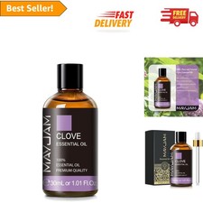 1.01 FL.OZ Clove Essential Oil - Pure Aroma for Soothing Crafting Needs