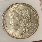 1897-O Morgan Silver Dollar Old ANACS Holder UNC Details Scratched - Tough Date