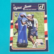 2016 Donruss RC #310 Cyrus Jones New England Patriots FOOTBALL Card 9A