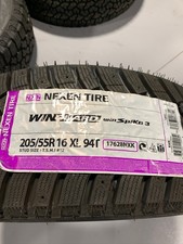 2 New 205 55 16 94t Nexen Win Guard Win Spike 3 Extra Load Snow Tires